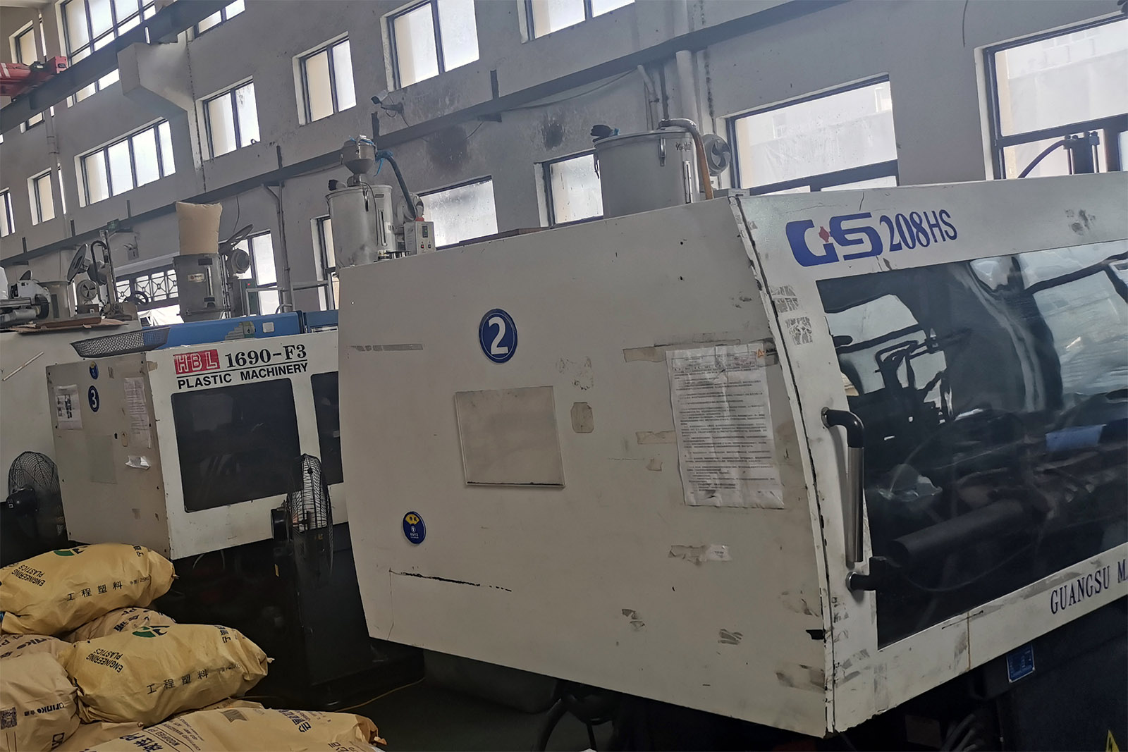 Haitian injection molding machines in Winking Home Ningbo factory